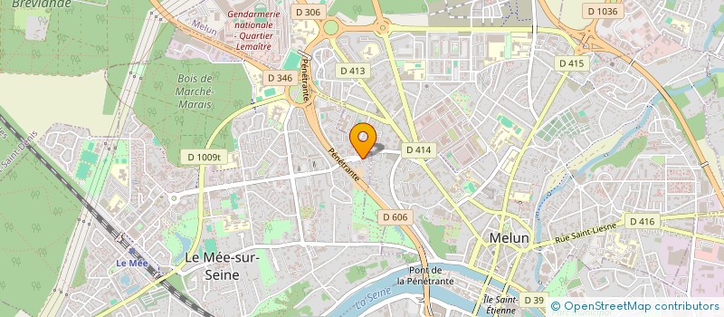 localisation de l'entreprise MADAME CORINNE GARBET  LE MEE-SUR-SEINE