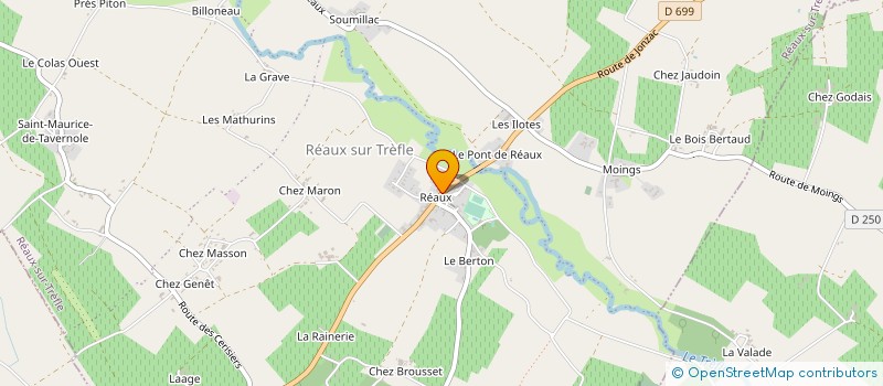 localisation de l'entreprise MADAME CORINNE GARNIER  REAUX SUR TREFLE