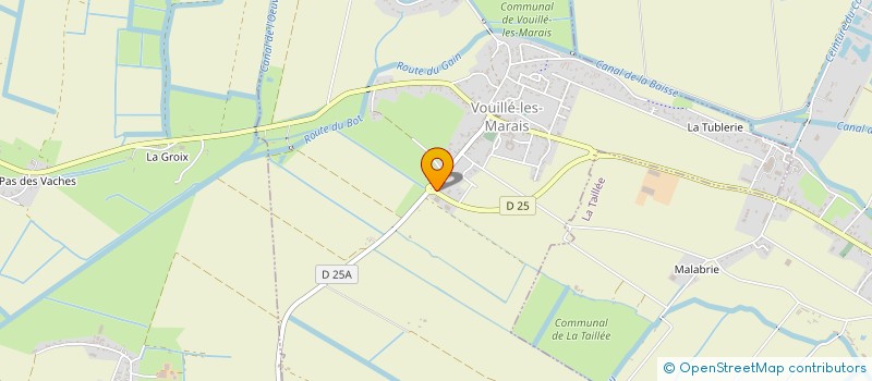 localisation de l'entreprise MADAME CORINNE GAROUSSEAU  VOUILLE-LES-MARAIS