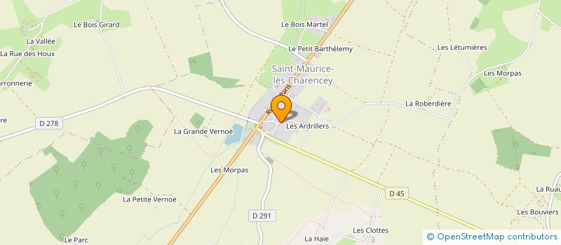 localisation de l'entreprise MADAME CORINNE GAUFFRE à CHARENCEY