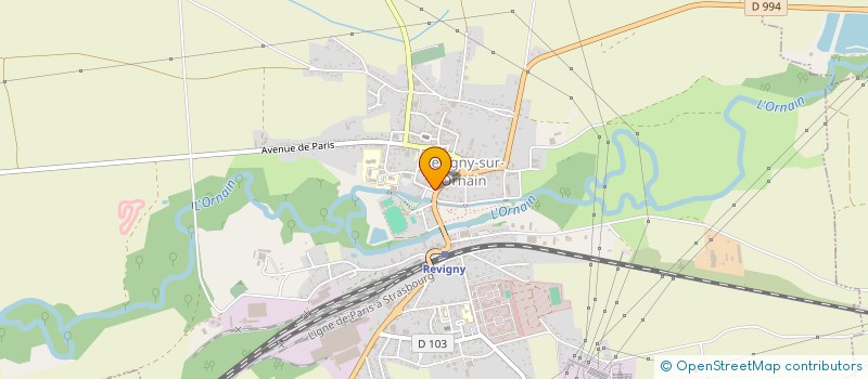 localisation de l'entreprise MADAME CORINNE GAVALDA à REVIGNY-SUR-ORNAIN