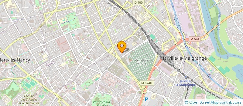 localisation de l'entreprise MADAME CORINNE GAZAY  VANDUVRE-LES-NANCY