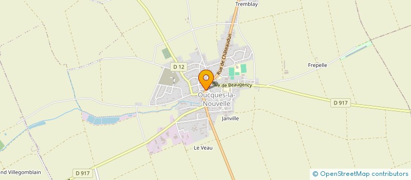 localisation de l'entreprise MADAME CORINNE GENICQ  OUCQUES LA NOUVELLE