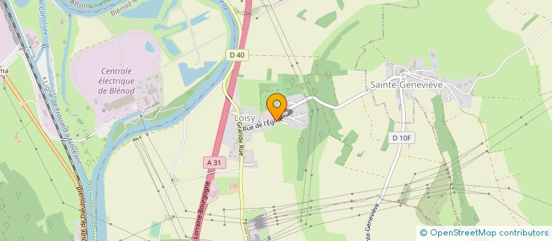 localisation de l'entreprise MADAME CORINNE GEORGES  LOISY