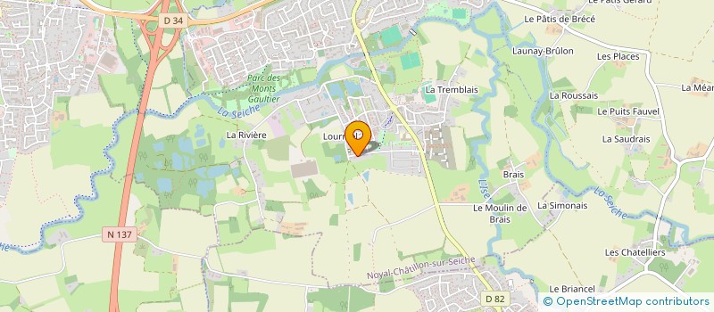 localisation de l'entreprise MADAME CORINNE GIRARD  NOYAL-CHATILLON-SUR-SEICHE