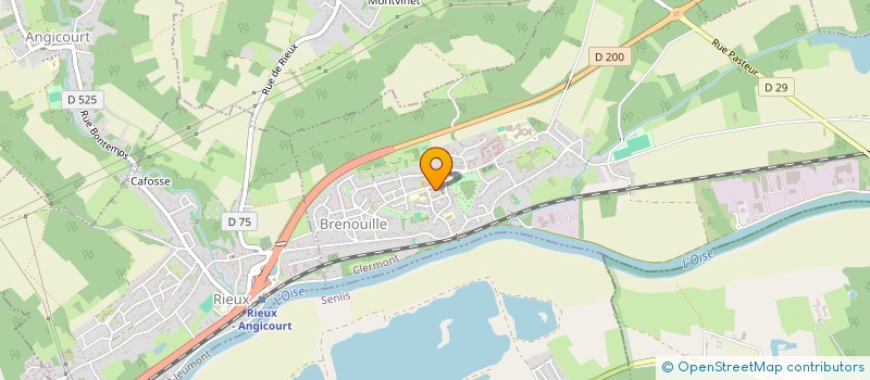 localisation de l'entreprise MADAME CORINNE GLIBERT  PONT-SAINTE-MAXENCE