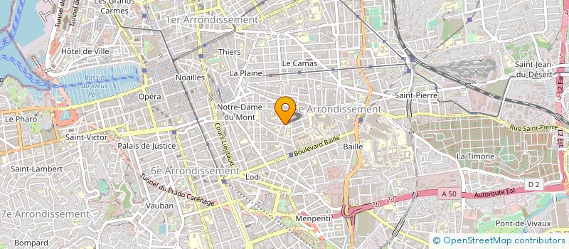 localisation de l'entreprise MADAME CORINNE GOBERT à MARSEILLE