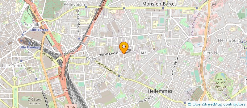 localisation de l'entreprise MADAME CORINNE GOKOUL à LILLE