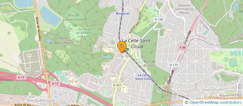 localisation de l'entreprise MADAME CORINNE GOLDSTEIN  LA CELLE-SAINT-CLOUD