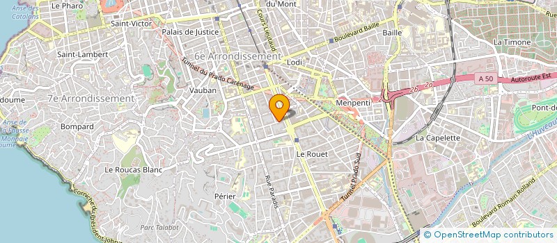 localisation de l'entreprise MADAME CORINNE GOLETTI à MARSEILLE