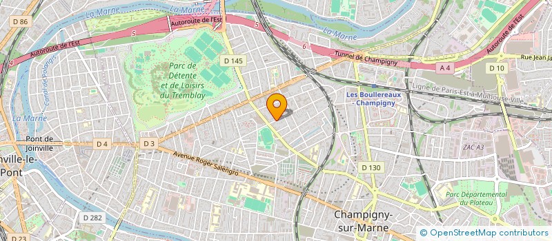 localisation de l'entreprise MADAME CORINNE GOMOT  CHAMPIGNY-SUR-MARNE