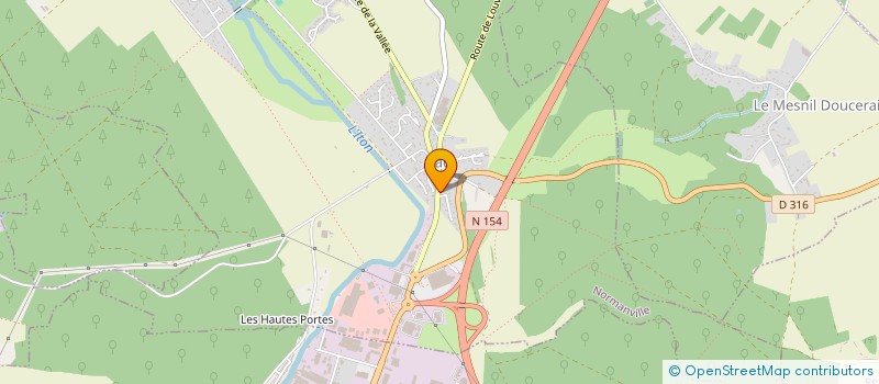 localisation de l'entreprise MADAME CORINNE GORAM  NORMANVILLE