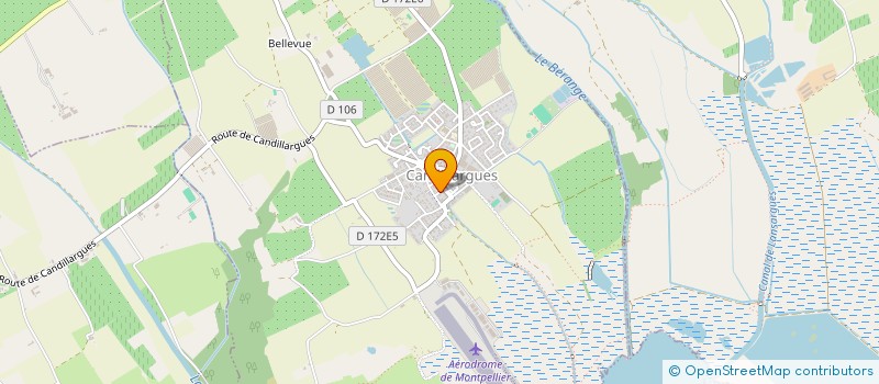 localisation de l'entreprise MADAME CORINNE GOSALBEZ  CANDILLARGUES