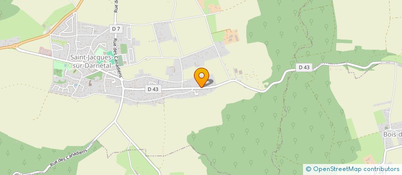 localisation de l'entreprise MADAME CORINNE GOSSELIN à SAINT-JACQUES-SUR-DARNETAL