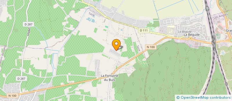 localisation de l'entreprise MADAME CORINNE GOURGEON  SAZE