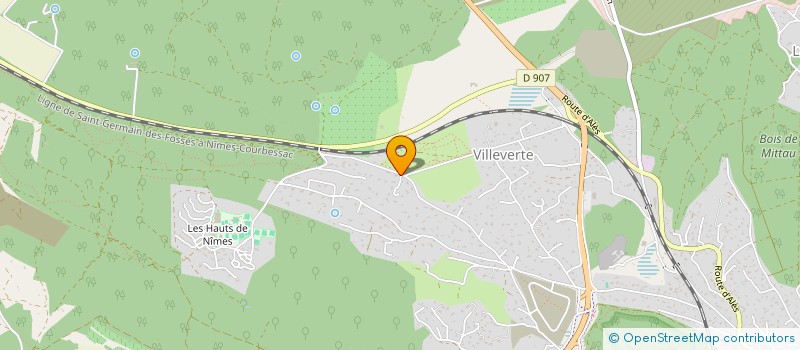 localisation de l'entreprise MADAME CORINNE GOUTMANN  NIMES