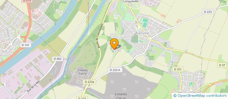 localisation de l'entreprise MADAME CORINNE GRENET  RANVILLE