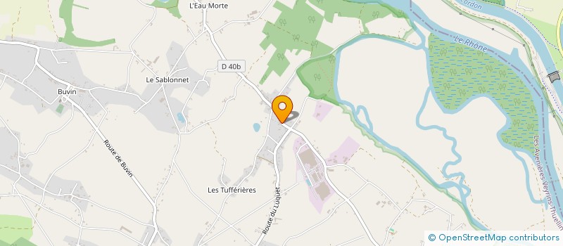 localisation de l'entreprise MADAME CORINNE GRISONI à LES AVENIERES VEYRINS-THUELLIN