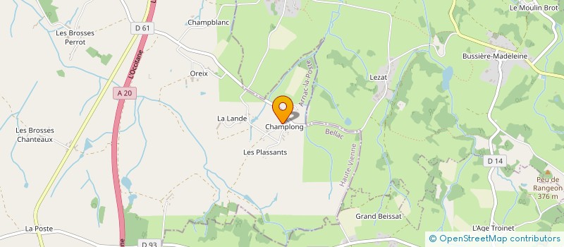 localisation de l'entreprise MADAME CORINNE GROS à ARNAC-LA-POSTE