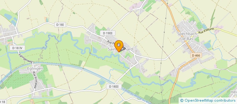 localisation de l'entreprise MADAME CORINNE GRUNENWALD  SAINT-BERNARD