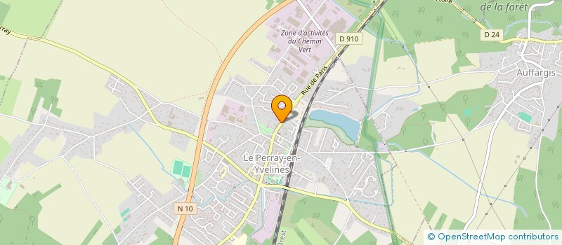localisation de l'entreprise MADAME CORINNE GUARDIOLA à LE PERRAY-EN-YVELINES