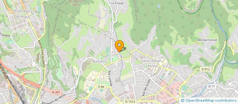 localisation de l'entreprise MADAME CORINNE GUEGAN  BASSENS