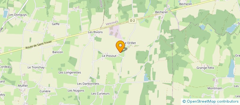 localisation de l'entreprise MADAME CORINNE GUILLET à CHAVANNES-SUR-REYSSOUZE