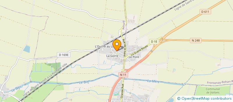 localisation de l'entreprise MADAME CORINNE GUILLOTEAU  AMURE