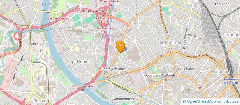 localisation de l'entreprise MADAME CORINNE GUIOSE à TOULOUSE