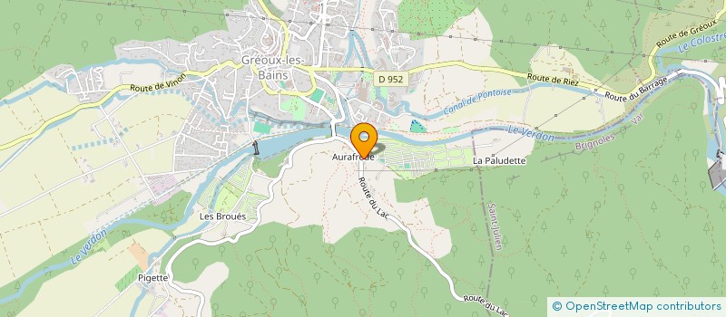 localisation de l'entreprise MADAME CORINNE HANNEQUIN à GREOUX-LES-BAINS