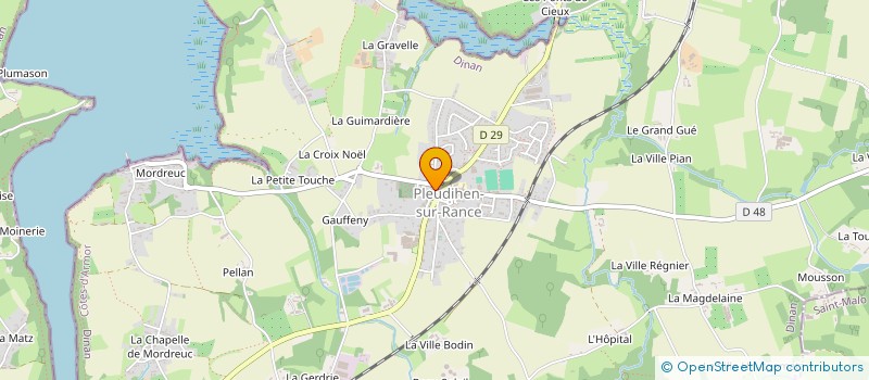 localisation de l'entreprise MADAME CORINNE HASLE à PLEUDIHEN-SUR-RANCE