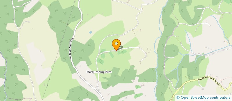 localisation de l'entreprise MADAME CORINNE HAURE  LUCQ-DE-BEARN