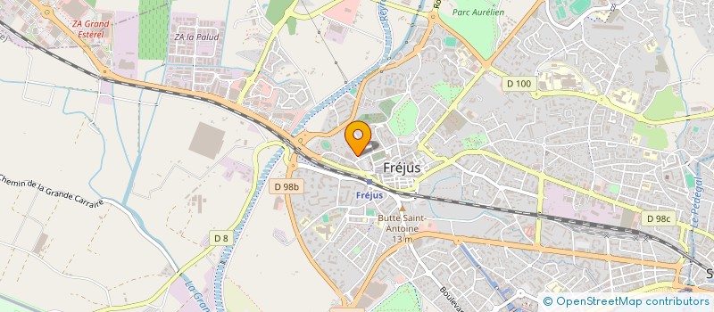 localisation de l'entreprise MADAME CORINNE HENON à FREJUS