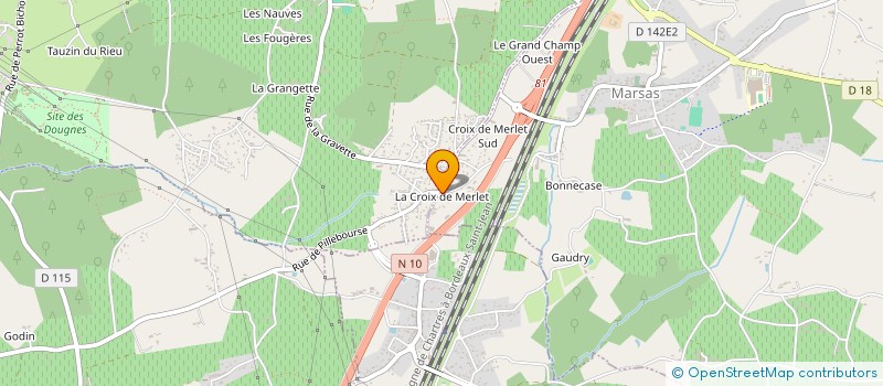 localisation de l'entreprise MADAME CORINNE HENOU  MARSAS