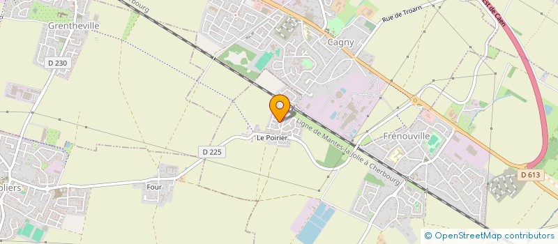 localisation de l'entreprise MADAME CORINNE HEROUX  FRENOUVILLE