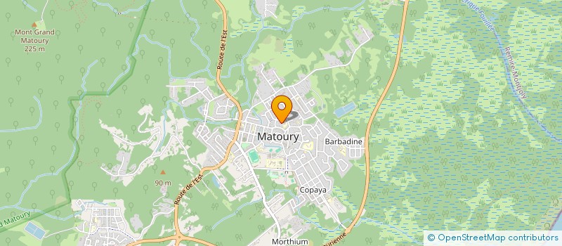 localisation de l'entreprise MADAME CORINNE HILAIRE  MATOURY