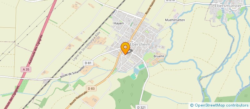 localisation de l'entreprise MADAME CORINNE HOCHSTRASSER à STRASBOURG