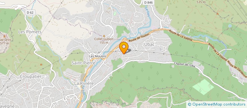 localisation de l'entreprise MADAME CORINNE HOEFLER  TOULON
