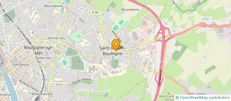 localisation de l'entreprise MADAME CORINNE HOLUIGUE à SAINT-MARTIN-BOULOGNE
