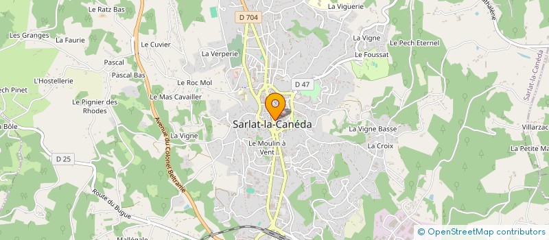 localisation de l'entreprise MADAME CORINNE HOMMEL à SARLAT-LA-CANEDA