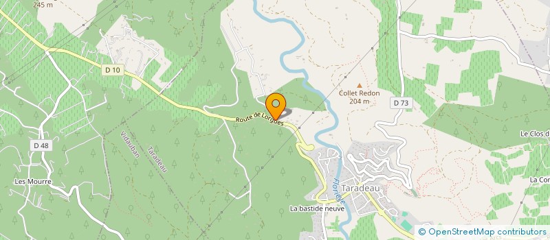 localisation de l'entreprise MADAME CORINNE HOURDIN BERG  TARADEAU