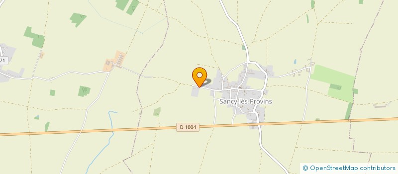 localisation de l'entreprise MADAME CORINNE HOUSSAIS  SANCY-LES-PROVINS