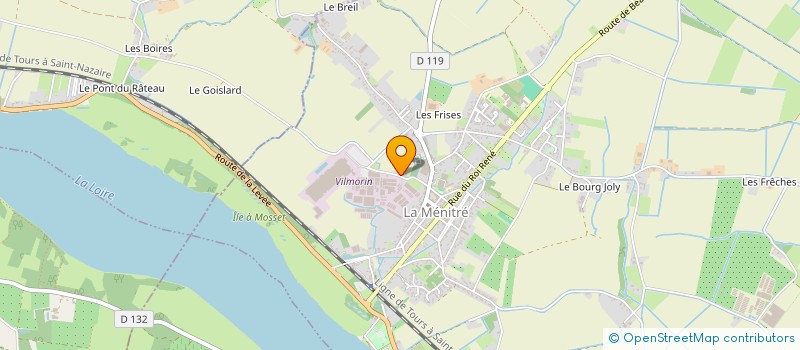 localisation de l'entreprise MADAME CORINNE HUE  LOIRE-AUTHION