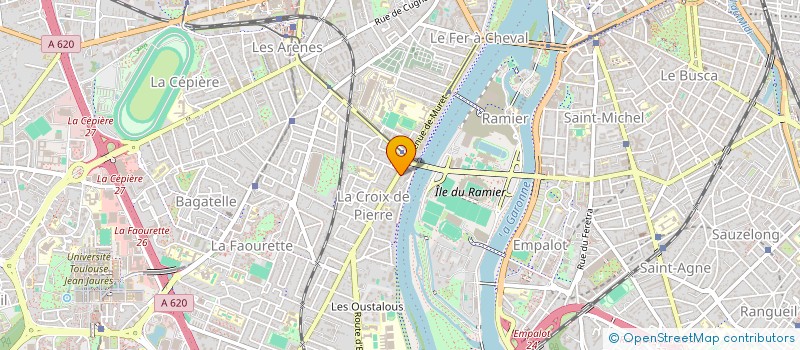 localisation de l'entreprise MADAME CORINNE HUMBERT  TOULOUSE
