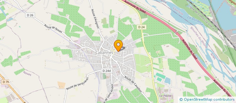 localisation de l'entreprise MADAME CORINNE ISAAC  CABANNES