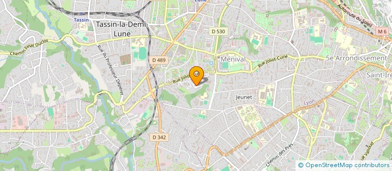localisation de l'entreprise MADAME CORINNE JACOB à LYON