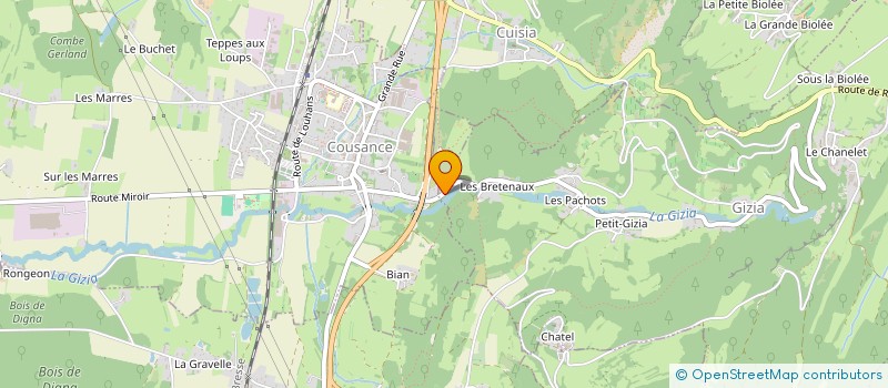 localisation de l'entreprise MADAME CORINNE JAILLET  GIZIA