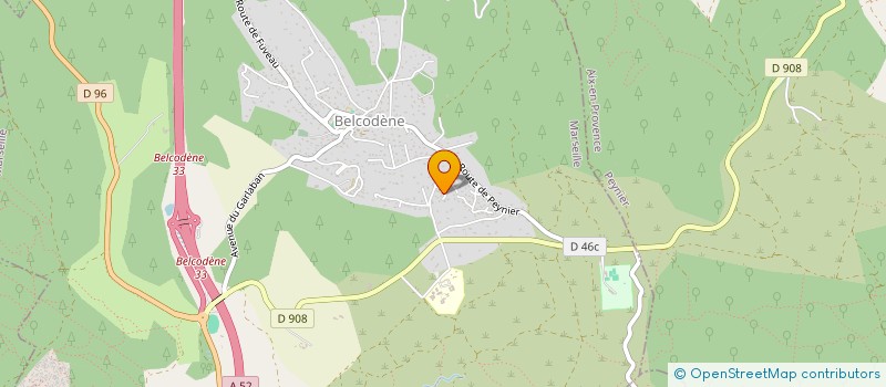 localisation de l'entreprise MADAME CORINNE JARREAU  BELCODENE