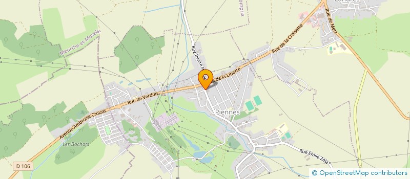 localisation de l'entreprise MADAME CORINNE JEAN  PIENNES