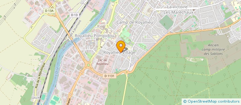 localisation de l'entreprise MADAME CORINNE JOLY  COMPIEGNE